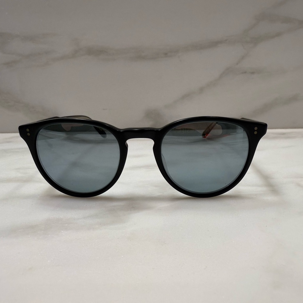Garrett Leight Sunglasses, Millwood Frames, Reflective Lenses